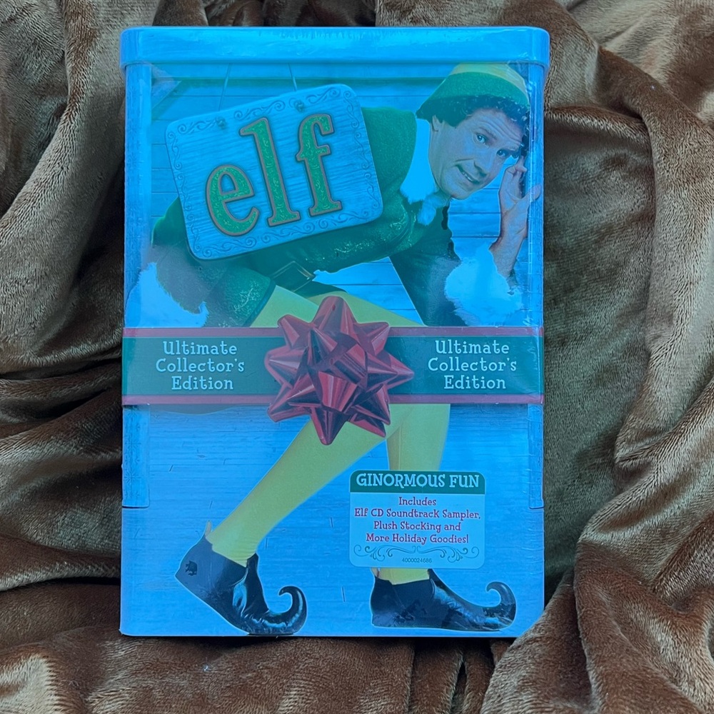 NEW Collectors Edition Elf DVD & bonus gifts box